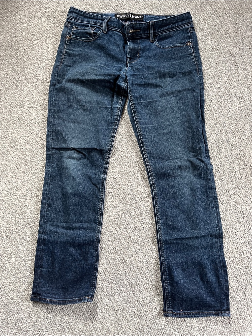 Express Stella Skinny Low Rise Jeans